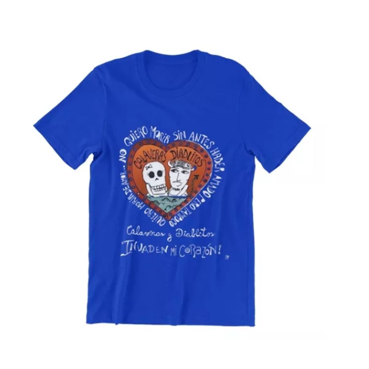 GENERICO - Polera Unisex Fabulosos Cadillacs Calavera Estampado Algodon