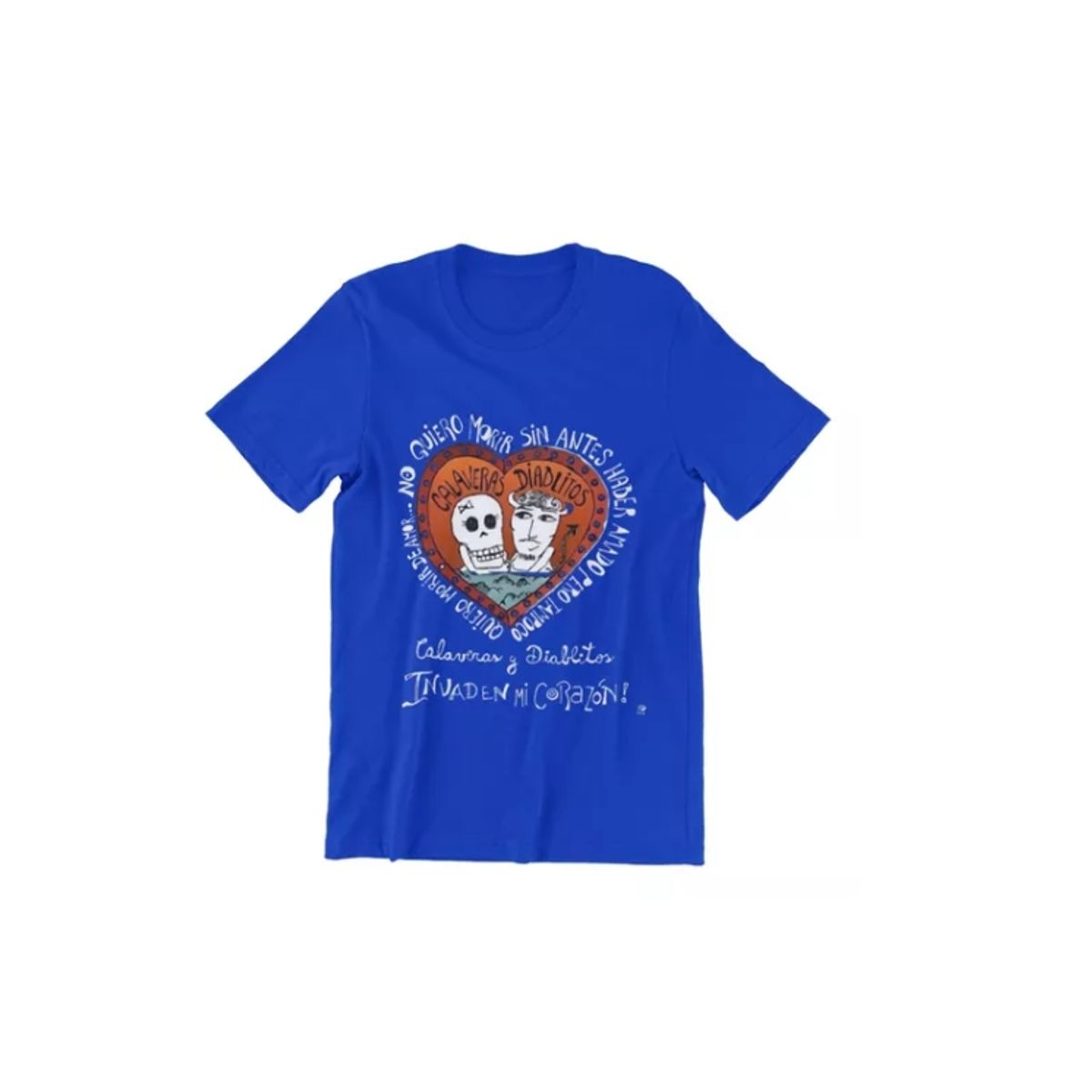 GENERICO - Polera Unisex Fabulosos Cadillacs Calavera Estampado Algodon