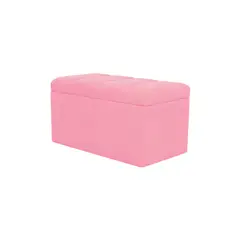 MUEBLES HVM - Banqueta Baúl Lineal Palo Rosa