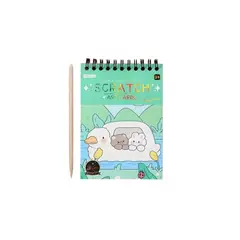 GENERICO - Scratch Note Cuaderno de Papel para Rascar 14cmx10cm