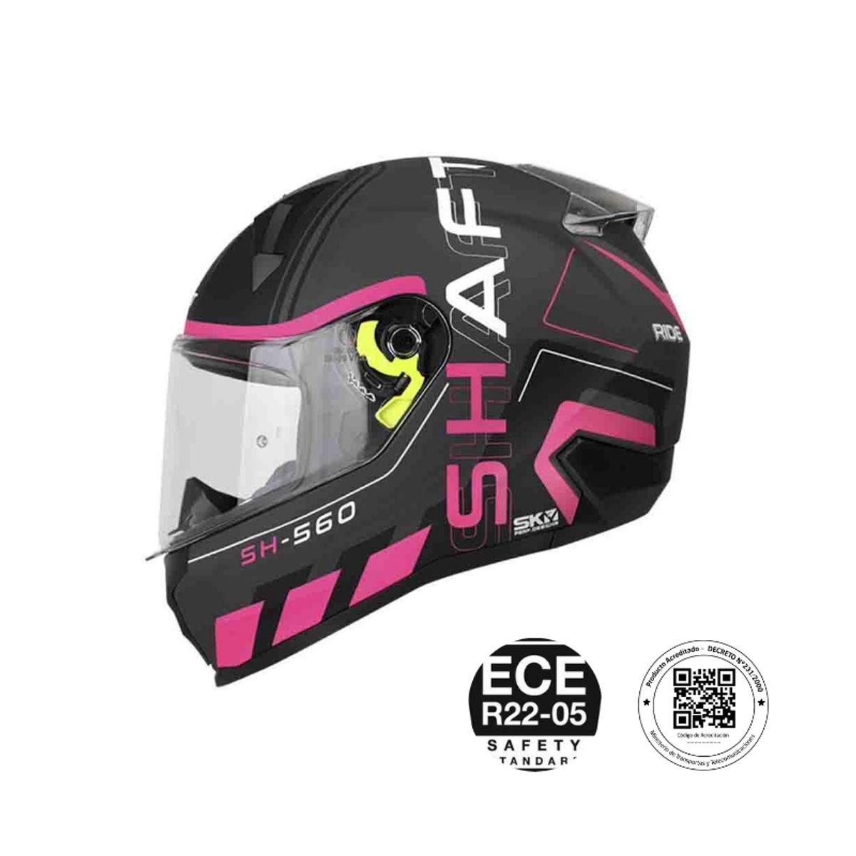 SHAFT - Casco moto integral Shaft - Talla S