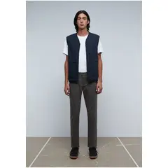 SCALPERS - Pantalón Chino Casual Dark Grey