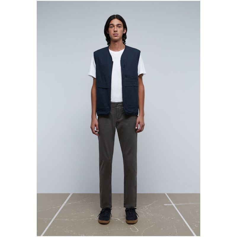 SCALPERS - Pantalón Chino Casual Dark Grey