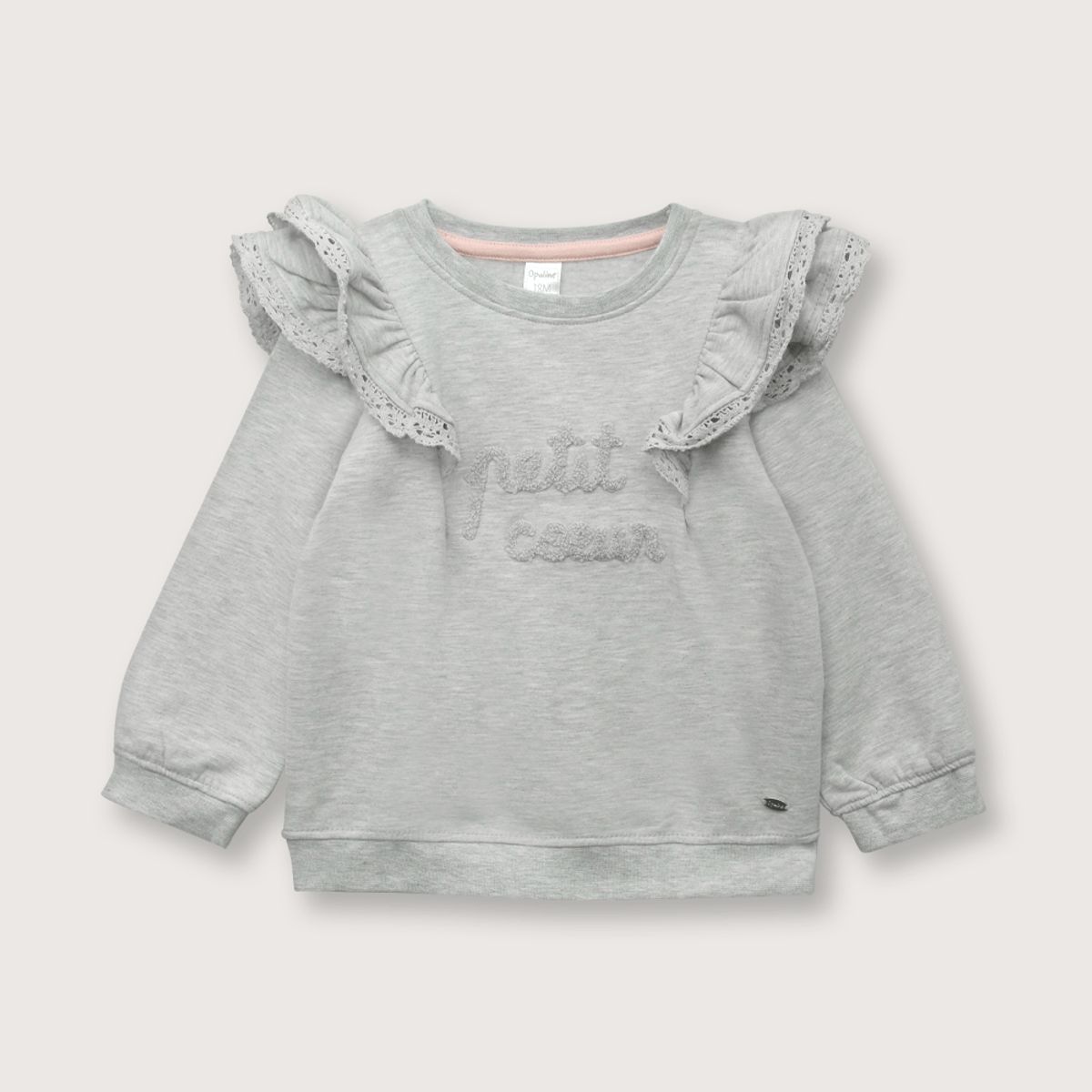 OPALINE - Polerón Niña Gris 38789 Opaline