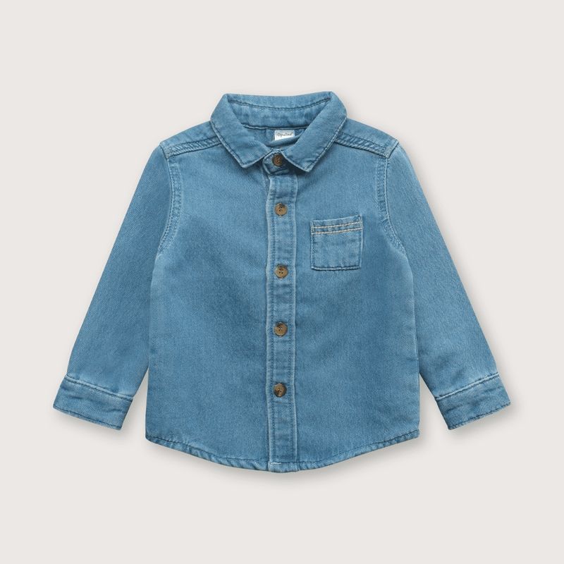 OPALINE - Camisa Niño Azul 38760 Opaline