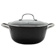 WAYU - Olla 24Cm con Tapa Iron Cast Honeycomb