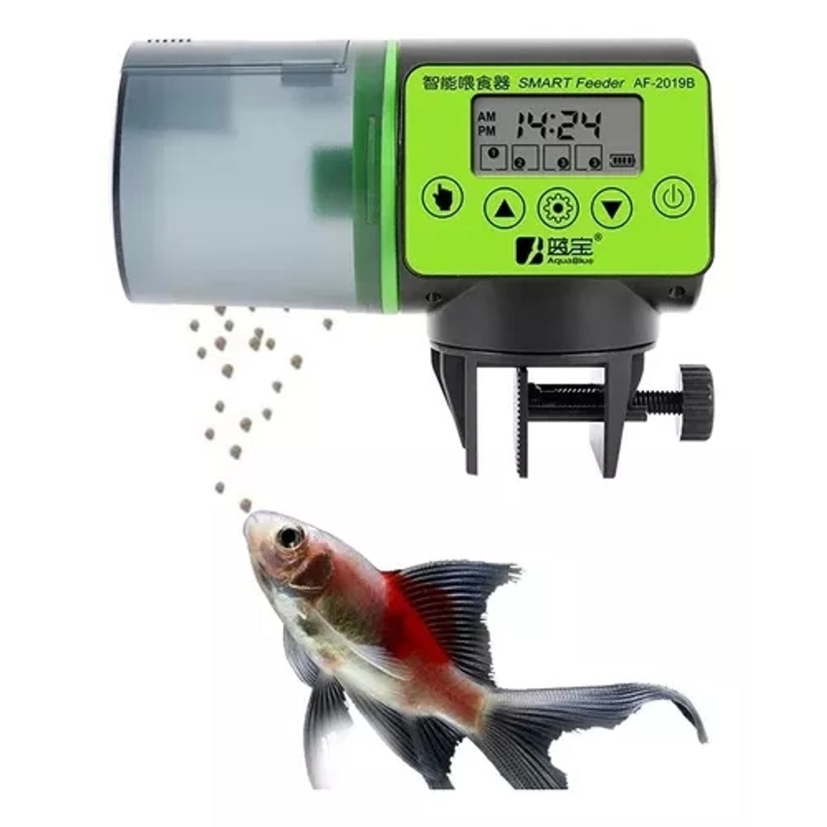 GENERICO - Alimentador Automatico  Para Peces Programables Para Acuario