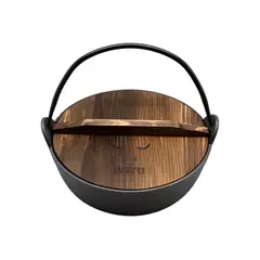WAYU - Olla Con Tapa De Madera Iron Cast