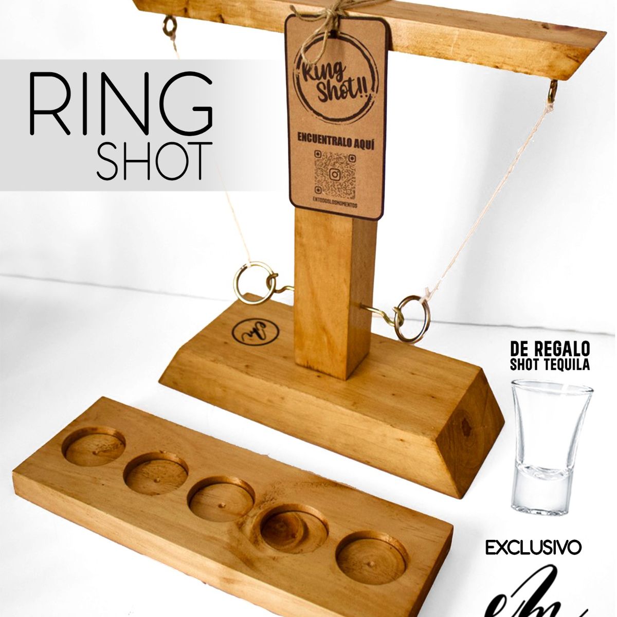 GENERICO - RING SHOT JUEGO PARA BEBER