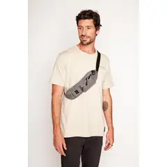 WILD LAMA - Banano Utility Reciclado Gris