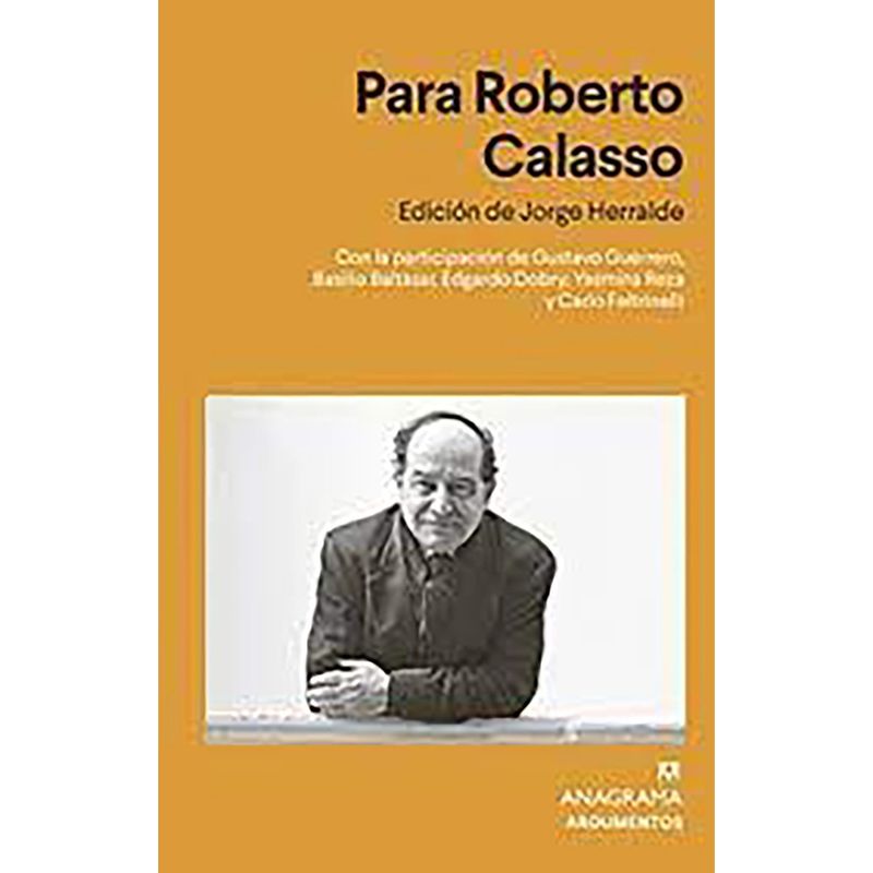 PENGUIN RANDOM HOUSE - LIBRO Para Roberto Calasso