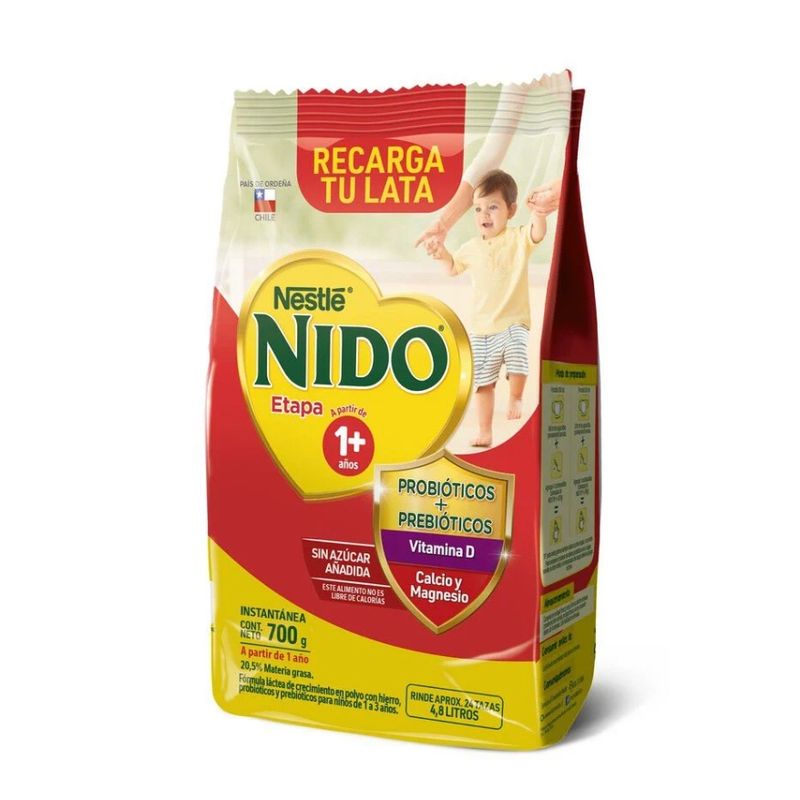 NESTLE - NIDO 1+ SOFTPACK 700grs