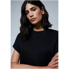 SCALPERS - Polera Flamé Calavera Trasera Black