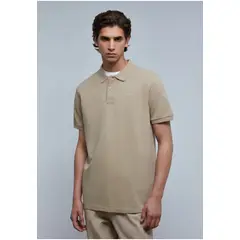 SCALPERS - Polo Básico Calavera Beige
