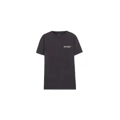 SCALPERS - Polera Lavada Print Anthracite