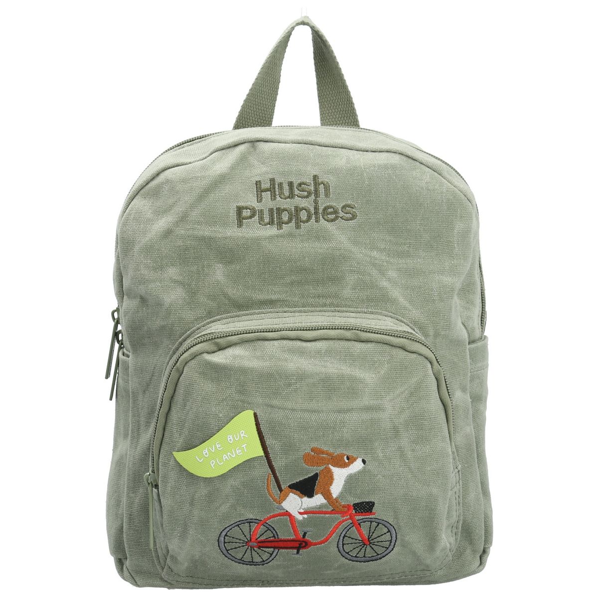 HUSH PUPPIES - Mochila Niño Bike Backpack Verde HUSH PUPPIES