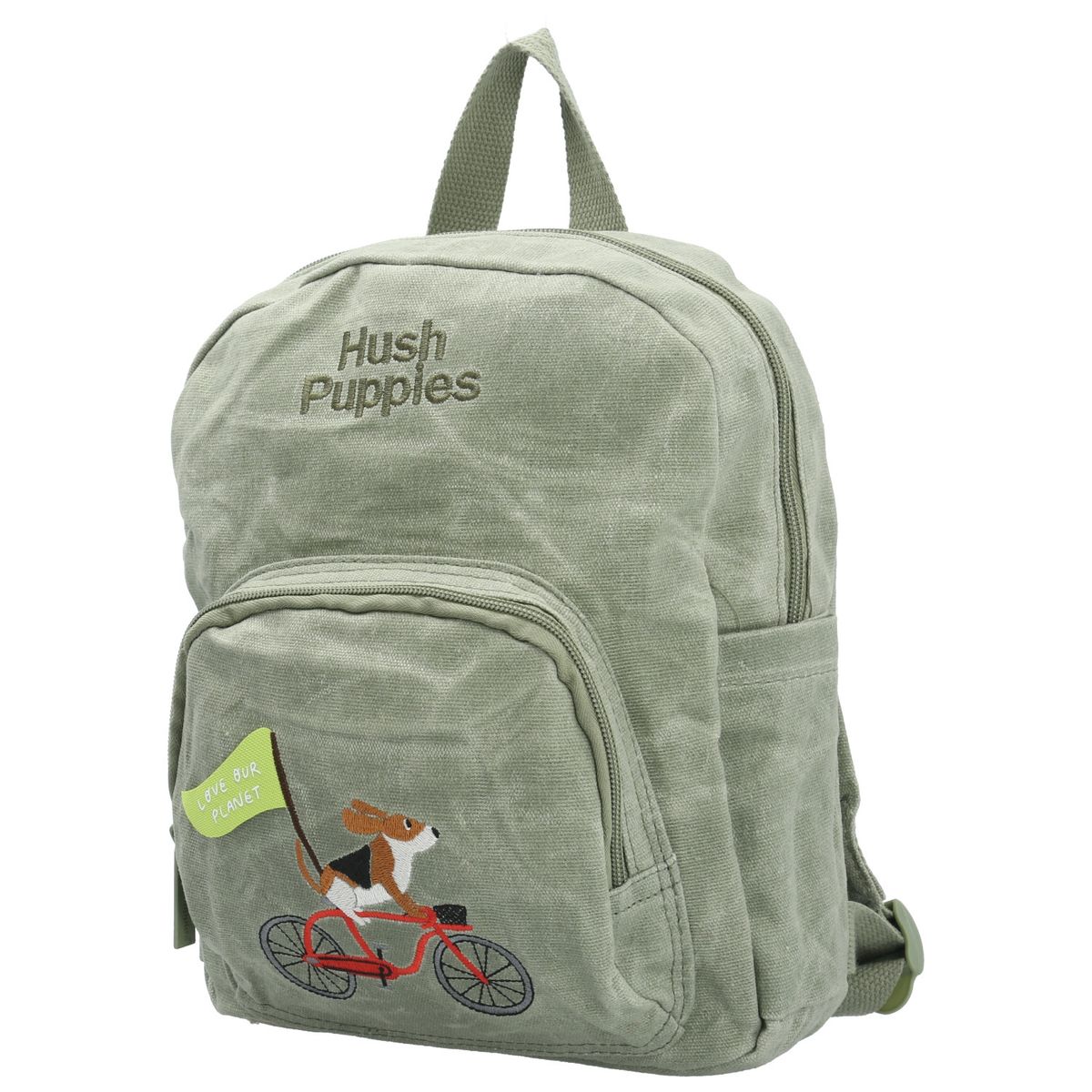 HUSH PUPPIES - Mochila Niño Bike Backpack Verde HUSH PUPPIES