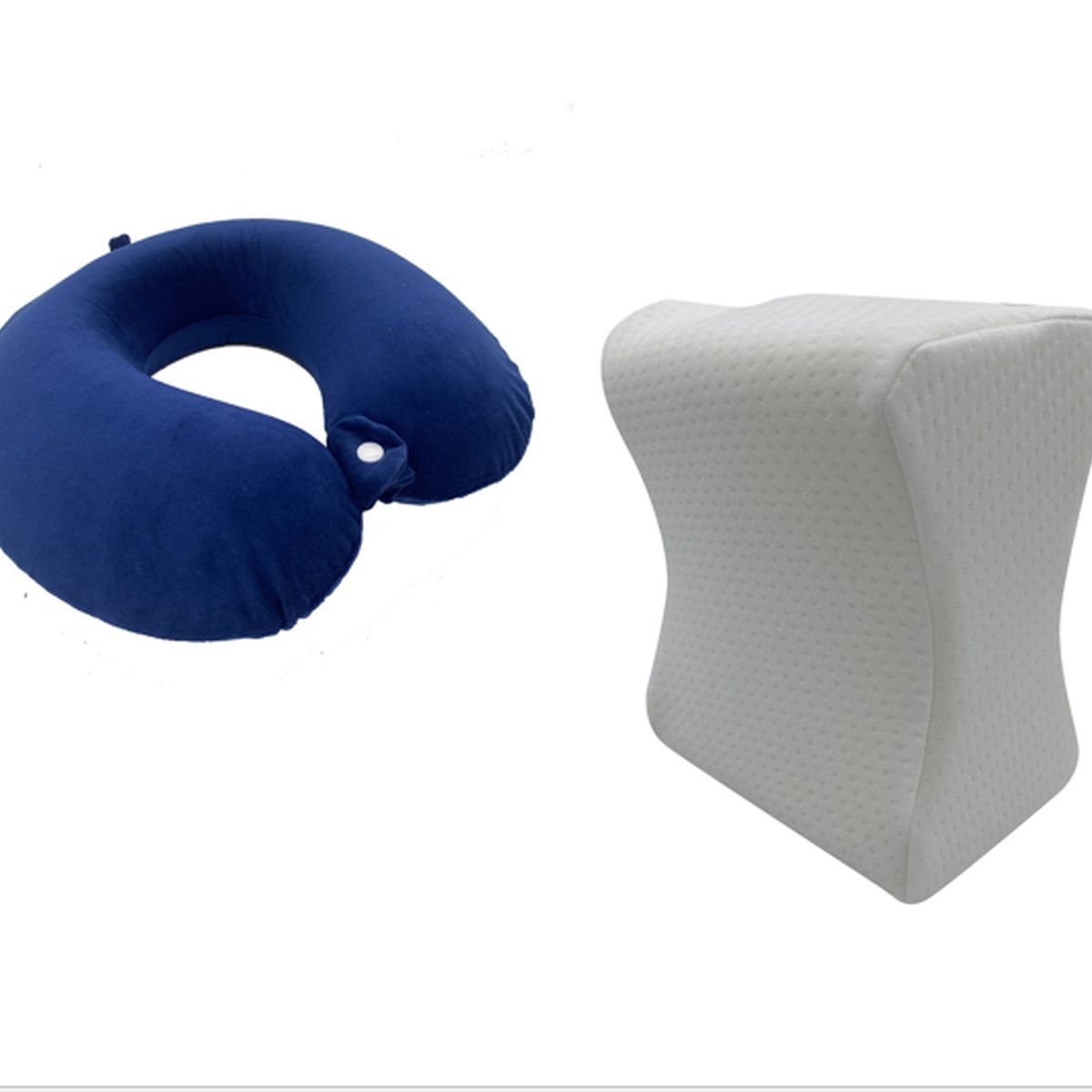 MAXCARE - Pack separador de rodillas + Almohada cervical MAXCARE
