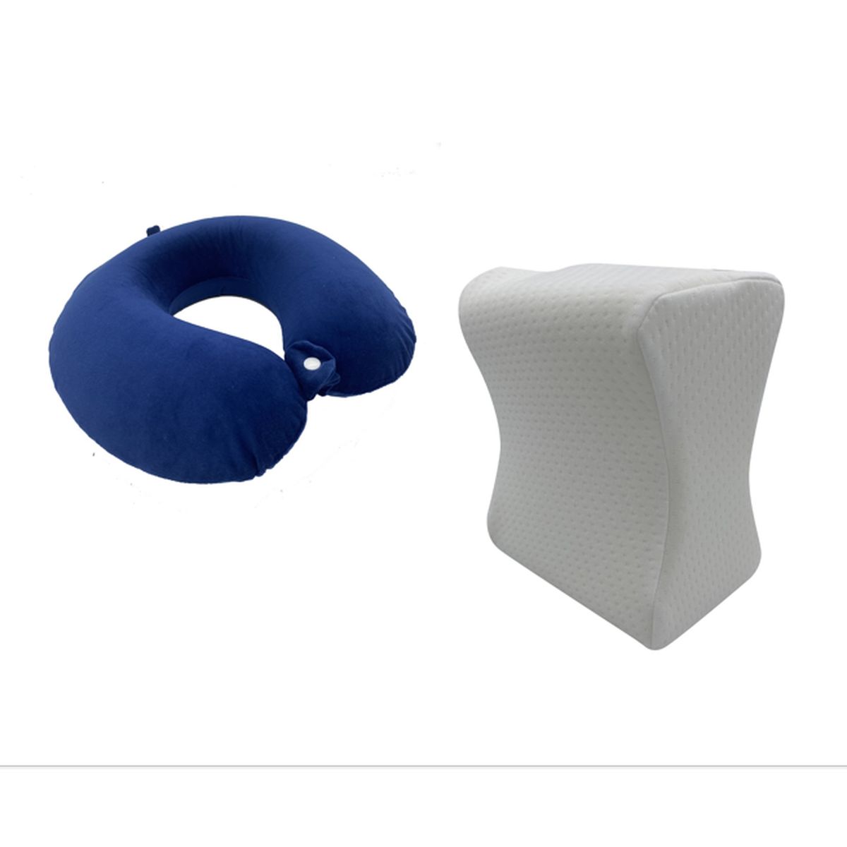 MAXCARE - Pack separador de rodillas + Almohada cervical MAXCARE