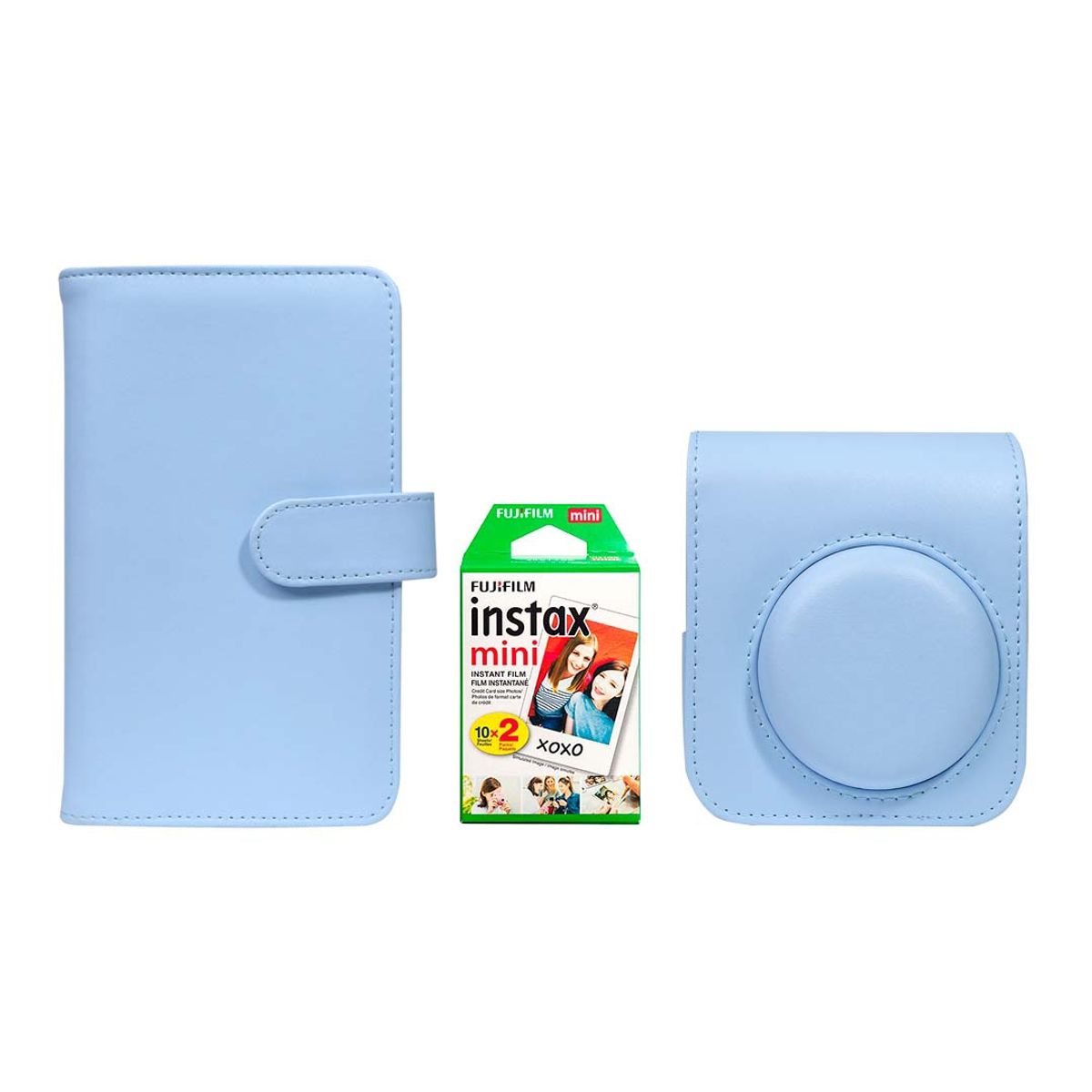 FUJIFILM - Kit Accesorios Instax Pastel Blue - Pack de películas 2x10