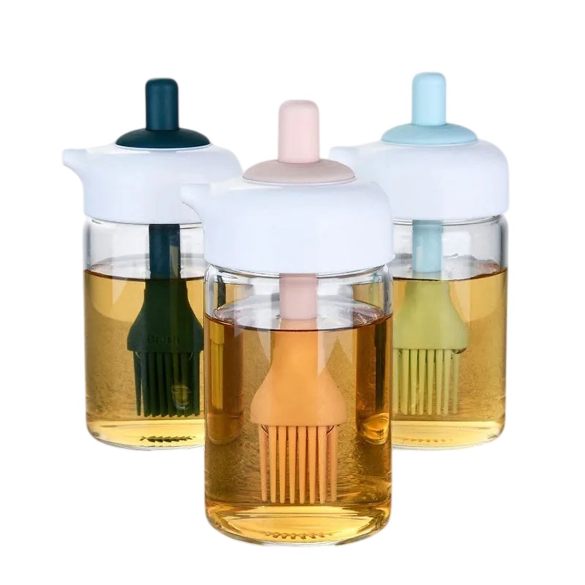 GENERICO - Dispensador De Aceite Con Brocha Botella De Aceite Cocina