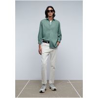 Camisa Lavada Calavera Khaki