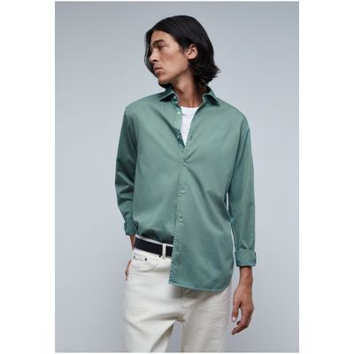 Imagen 2 del producto Camisa Lavada Calavera Khaki