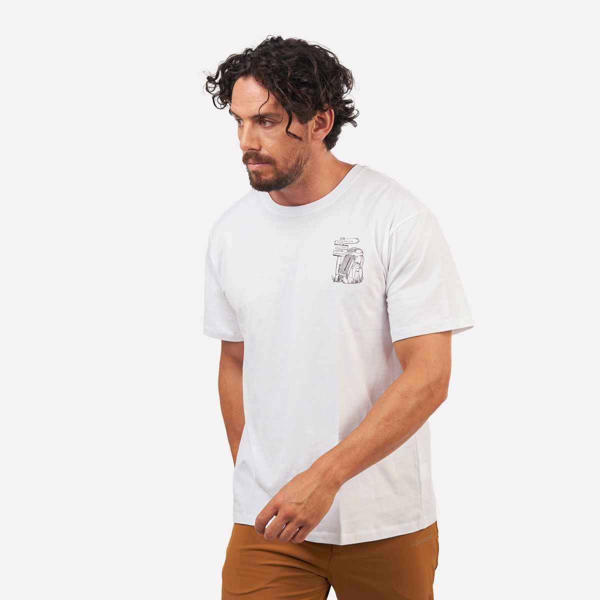 ATAKAMA OUTDOOR - Polera Manga Corta Hombre Mochilera Atakama Outdoor