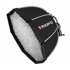 GENERICO - SOFTBOX OCTAGONAL TRIOPO 90CM KS2-90 + GRILLA