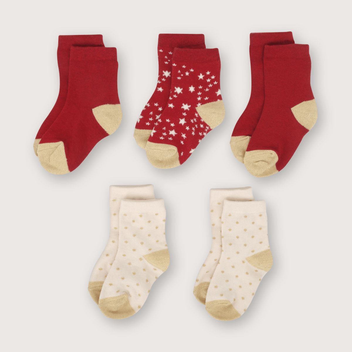 OPALINE - Calcetines Niña Burdeos 38808 Opaline