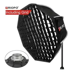GENERICO - SOFTBOX TRIOPO 120CM BOWENS K2-120 + GRILLA