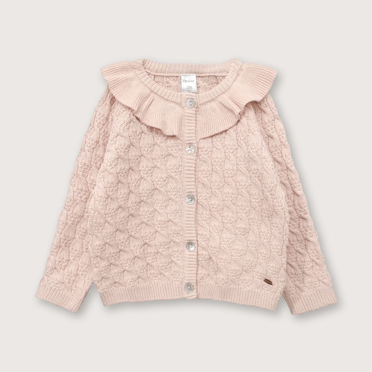 OPALINE - Chaleco Niña Rosa 38762 Opaline