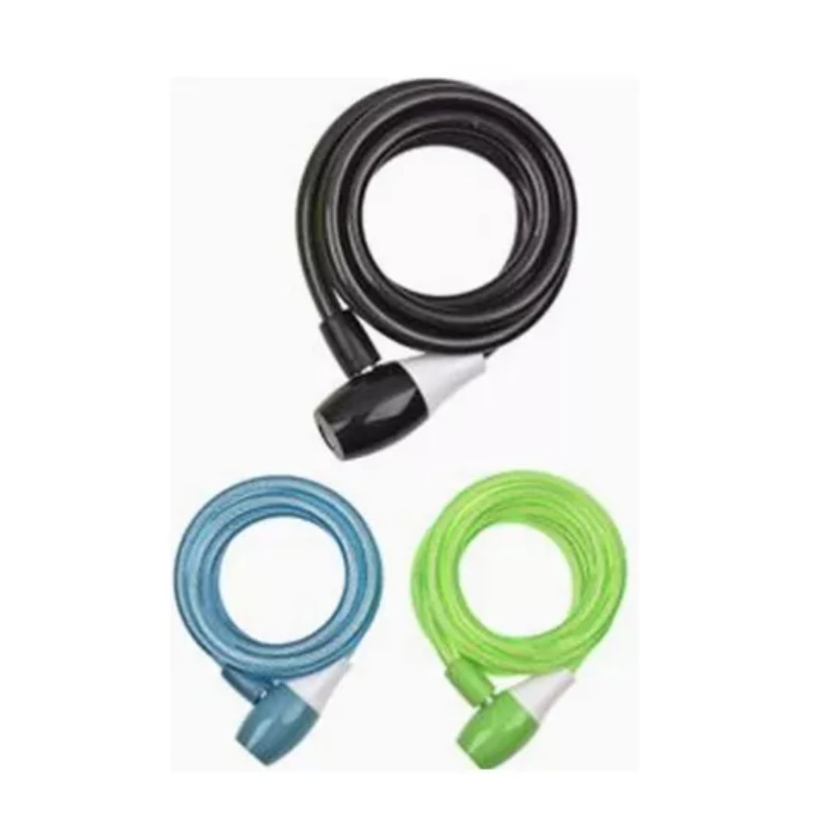 GENERICO - Candado De Bicicleta Con Bloqueo De Cable