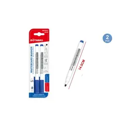 GENERICO - Marcador De Pizarra Azul 2 Pcs