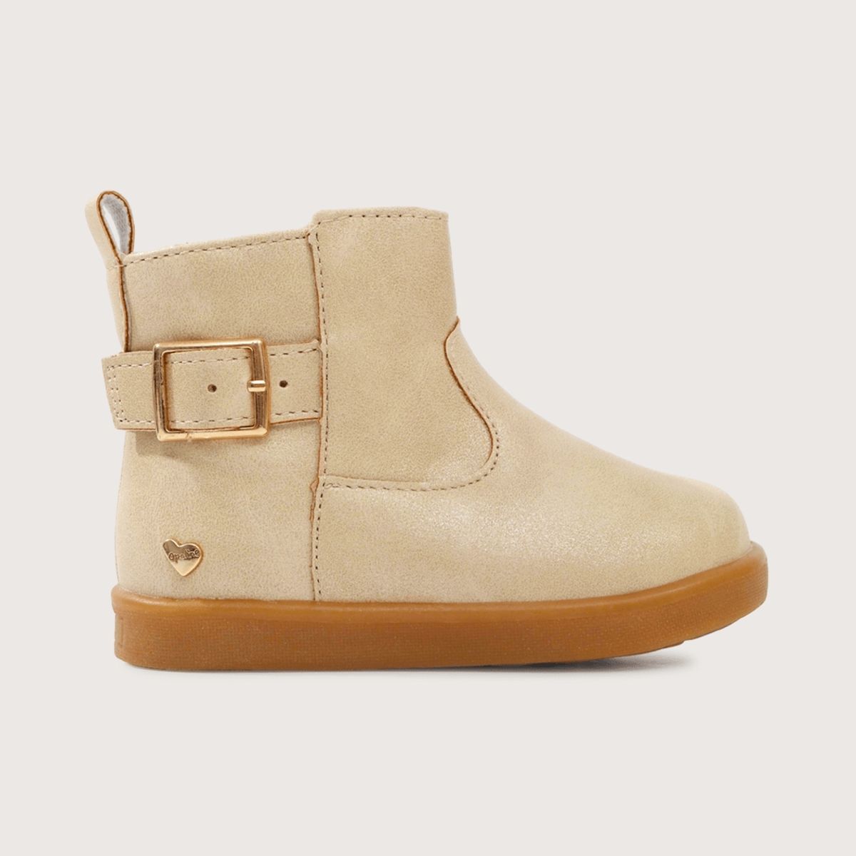 OPALINE - Bootie Niña Beige 38726 Opaline