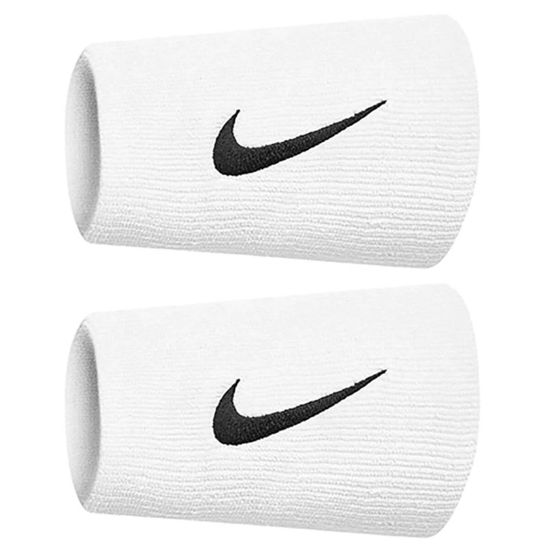 NIKE - Muñequera Nike Premier Larga Blanca X2 Tenis Padel