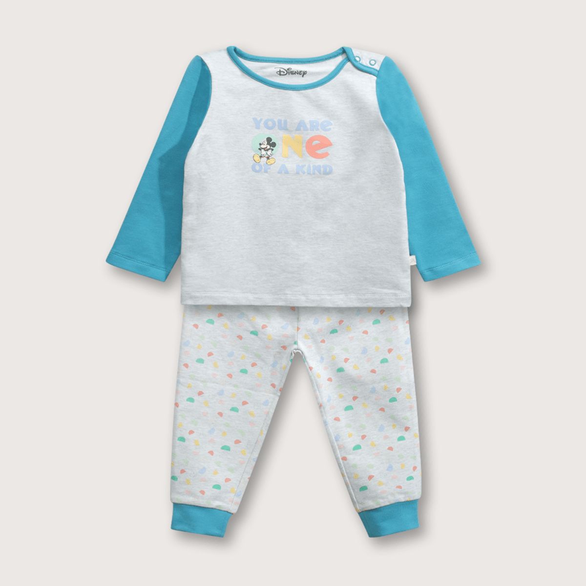 OPALINE - Pijama Niño Gris 38843 Opaline