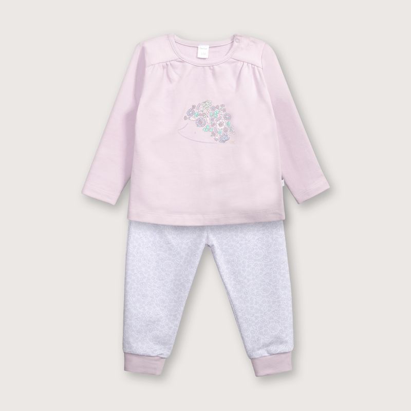 OPALINE - Pijama Niña Morado 38844 Opaline