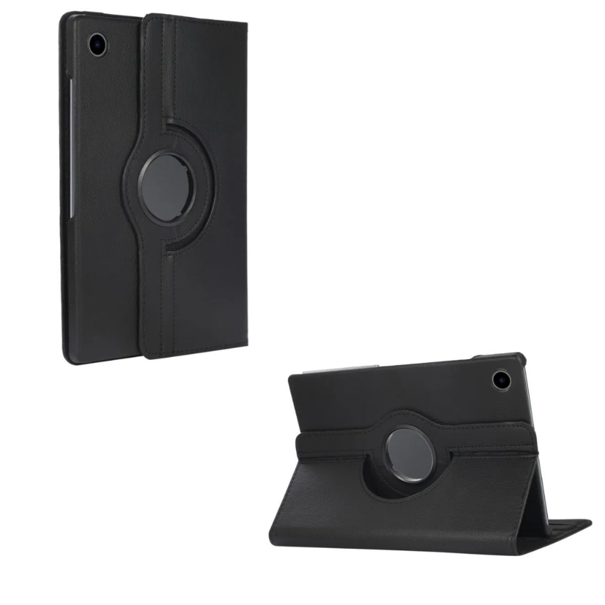 GENERICO - Carcasa Funda Giratoria Para Tablet Samsung A9 8.7 X110 Negro