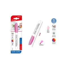 GENERICO - Marcador Textil Rosado 14 Cm