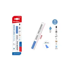 GENERICO - Marcador De Pintura Azul 0,7mm 13cm Set 3 Unidades
