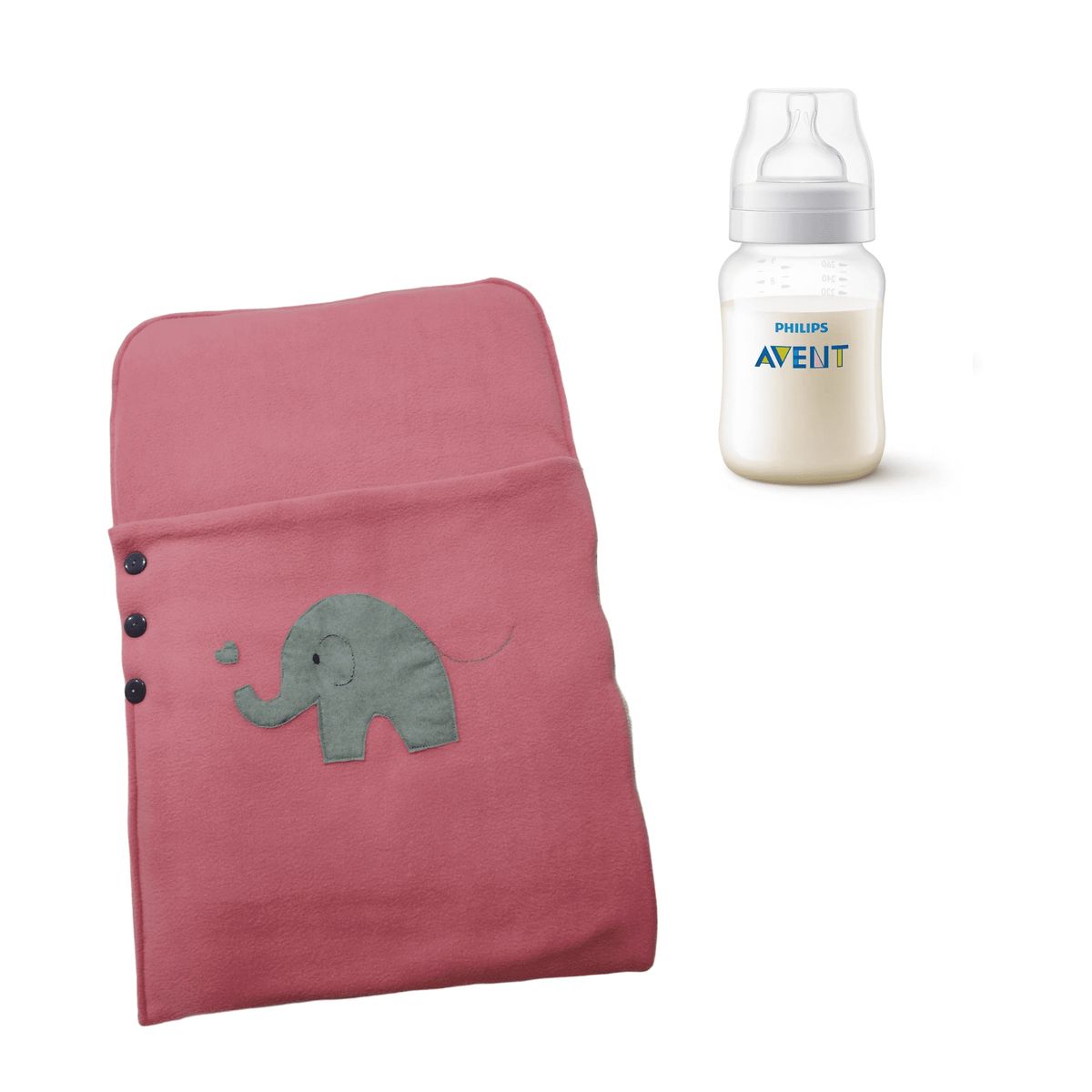 GENERICO - Saco de dormir Rosa más Mi primer biberón Anti colic