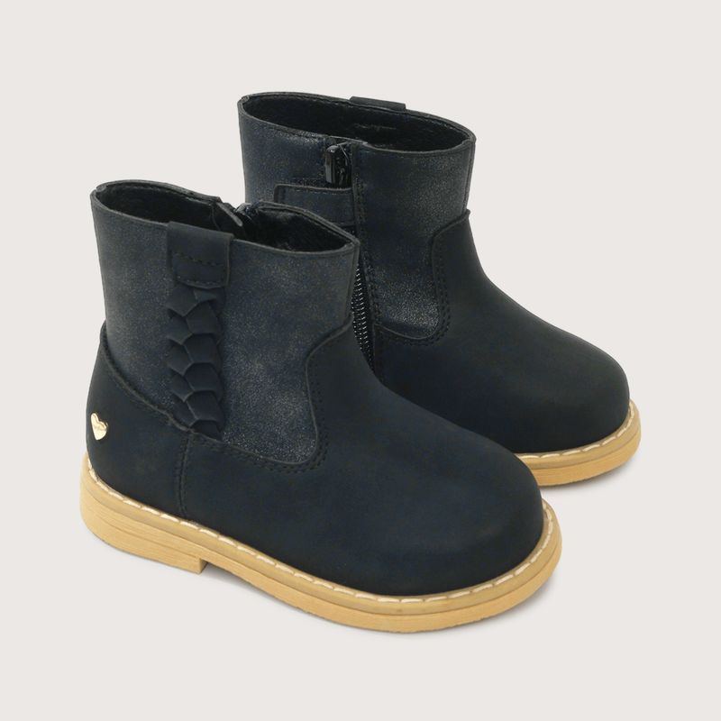 OPALINE - Bootie Niña Negro 38732 Opaline