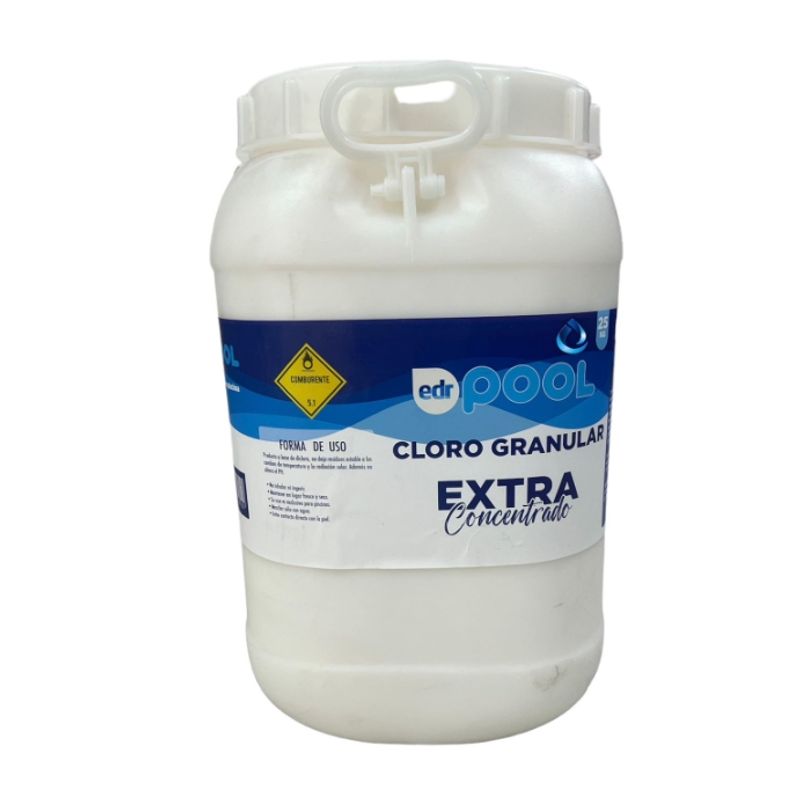 GENERICO - Cloro Edr Granulado Cuñete 25kg