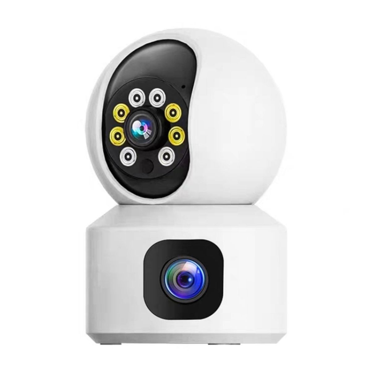 ACTUAL - Cámara De Seguridad Vigilancia Interior Doble Ojo