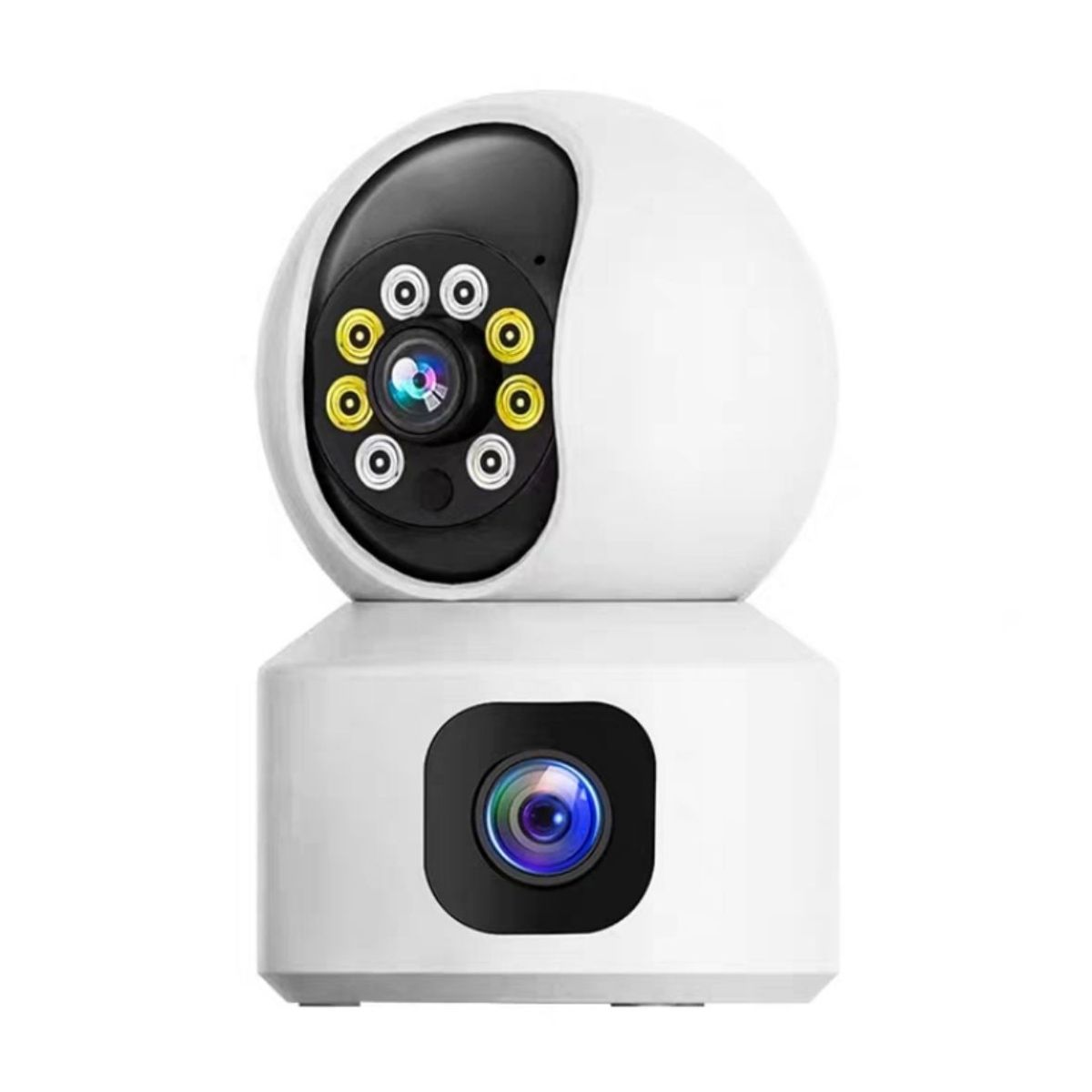 ACTUAL - Cámara De Seguridad Vigilancia Interior Doble Ojo