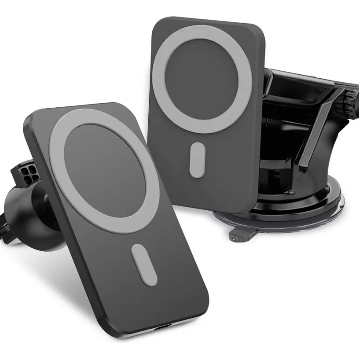 GENERICO - Cargador Y Soporte Inalambrico Para iPhone Magsafe Para Auto