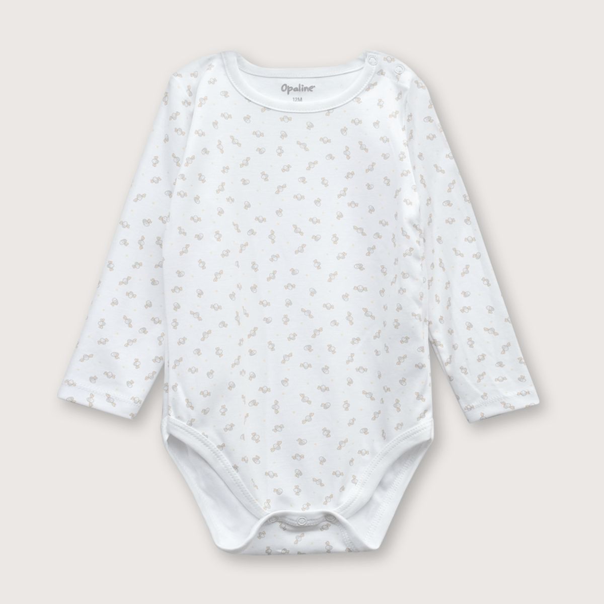 OPALINE - Bodys Unisex Blanco 38873 Opaline