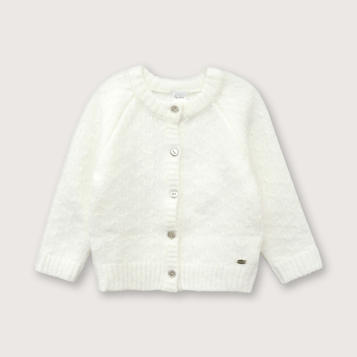 OPALINE - Chaleco Niña Blanco 38916 Opaline