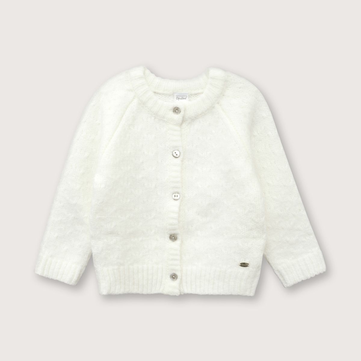 OPALINE - Chaleco Niña Blanco 38916 Opaline